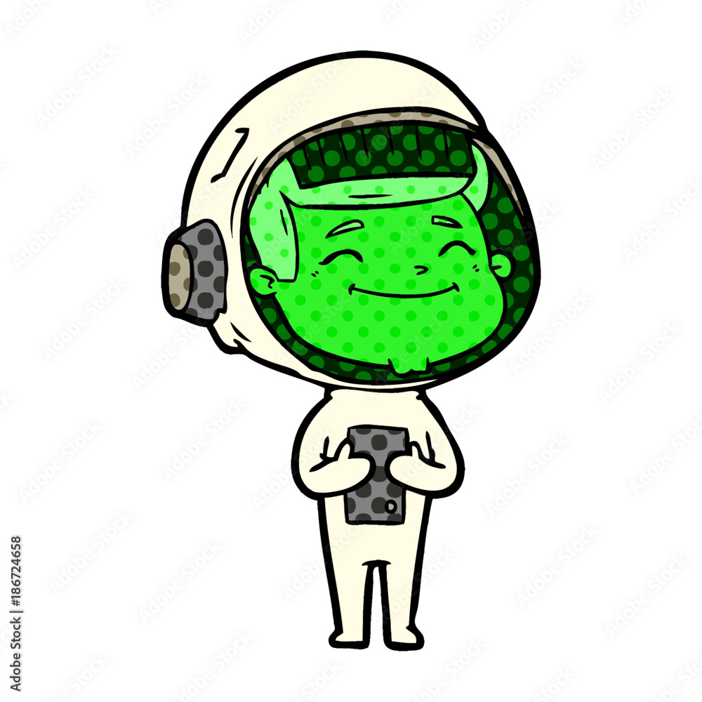 happy cartoon astronaut happy cartoon astronaut