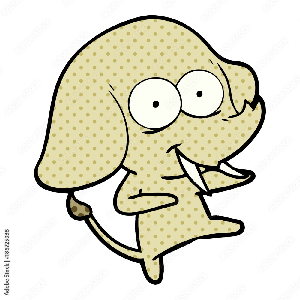 happy cartoon elephant happy cartoon elephant