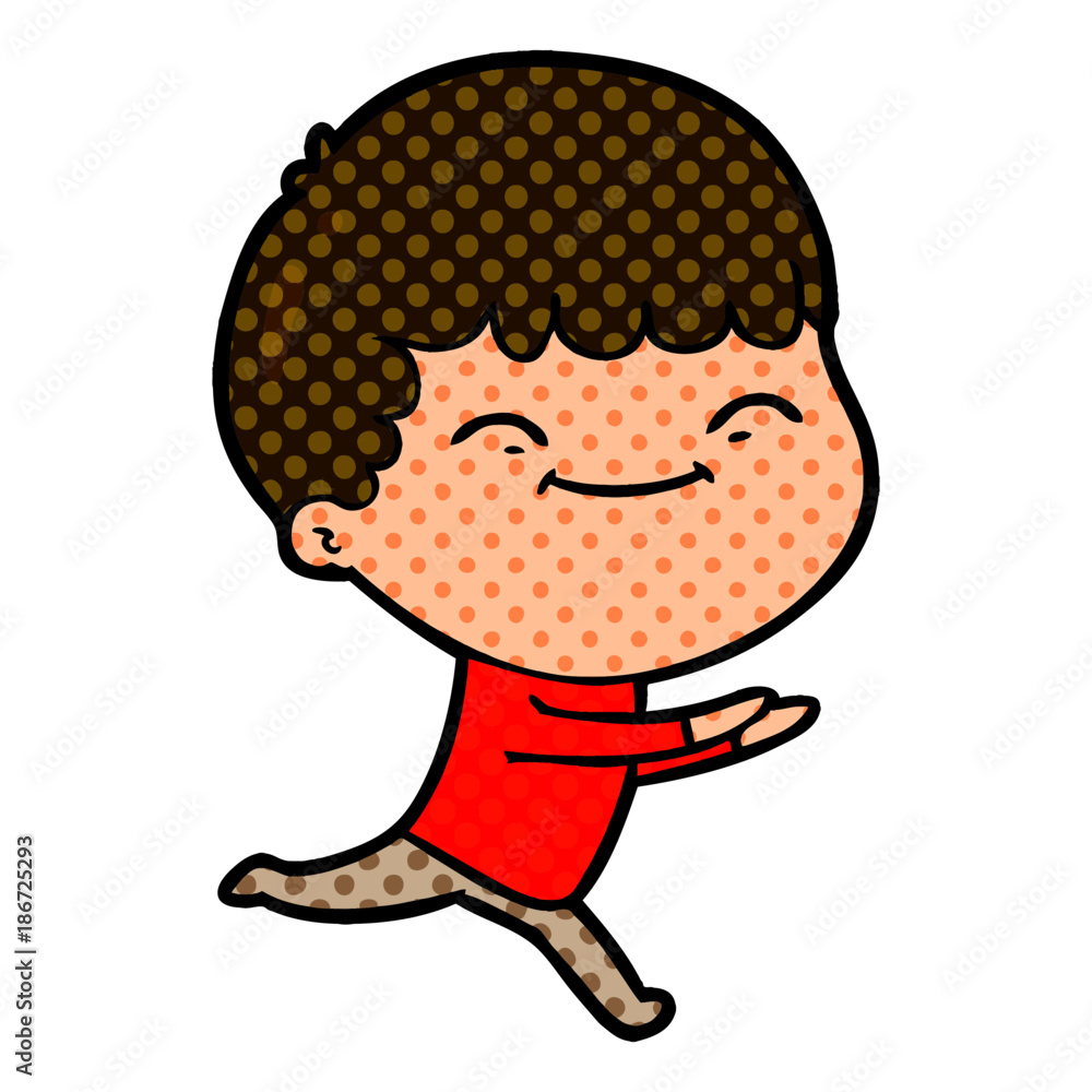 cartoon happy boy cartoon happy boy