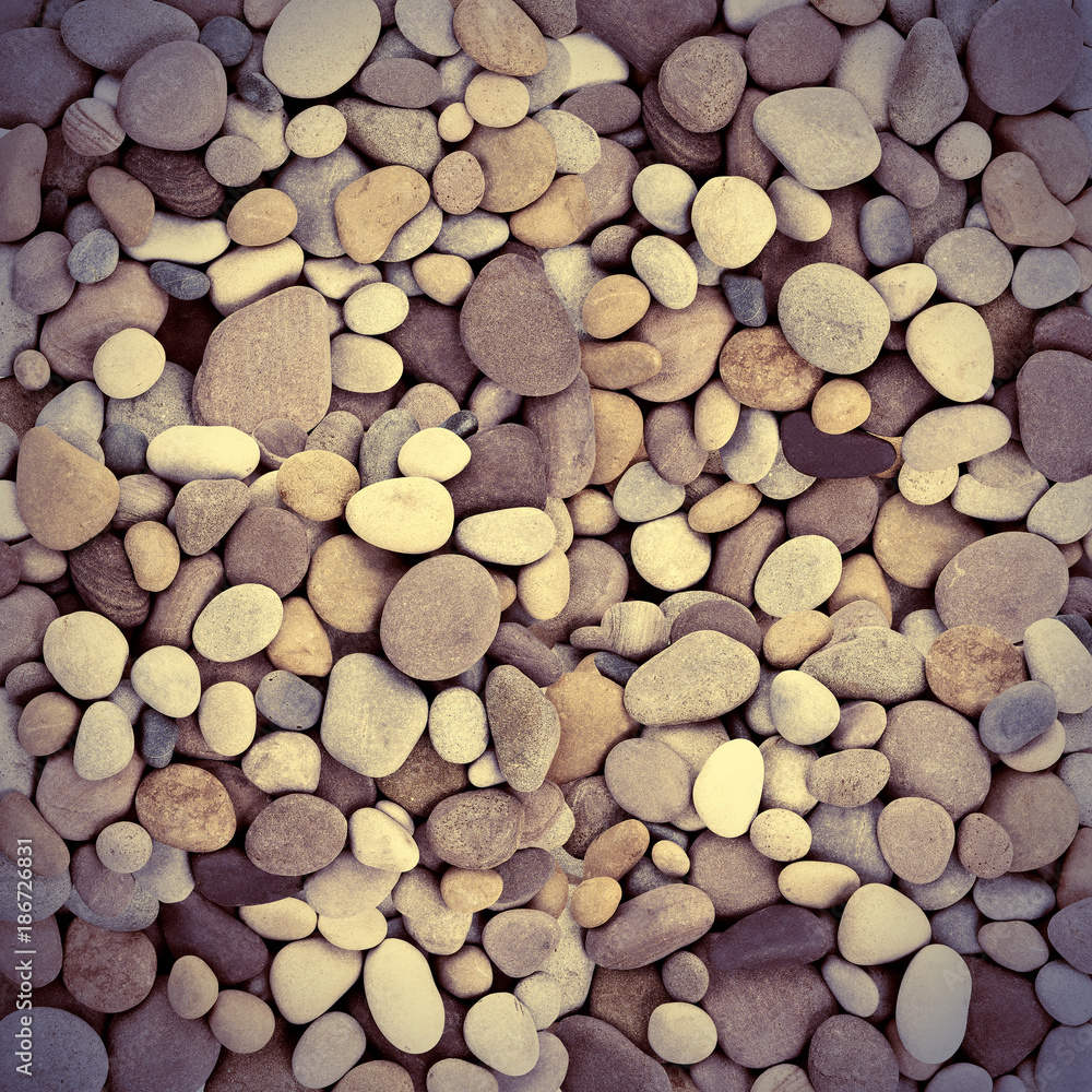 fondo de piedras redondas de canto redondo efecto vintage fondo de piedras redondas de canto redondo efecto vintage