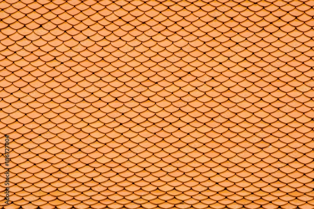 classic baked clay roof pattern with shadow classic baked clay roof pattern with shadow