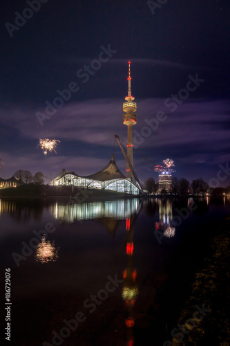 Photography Silvesternacht in München, Olympiapark