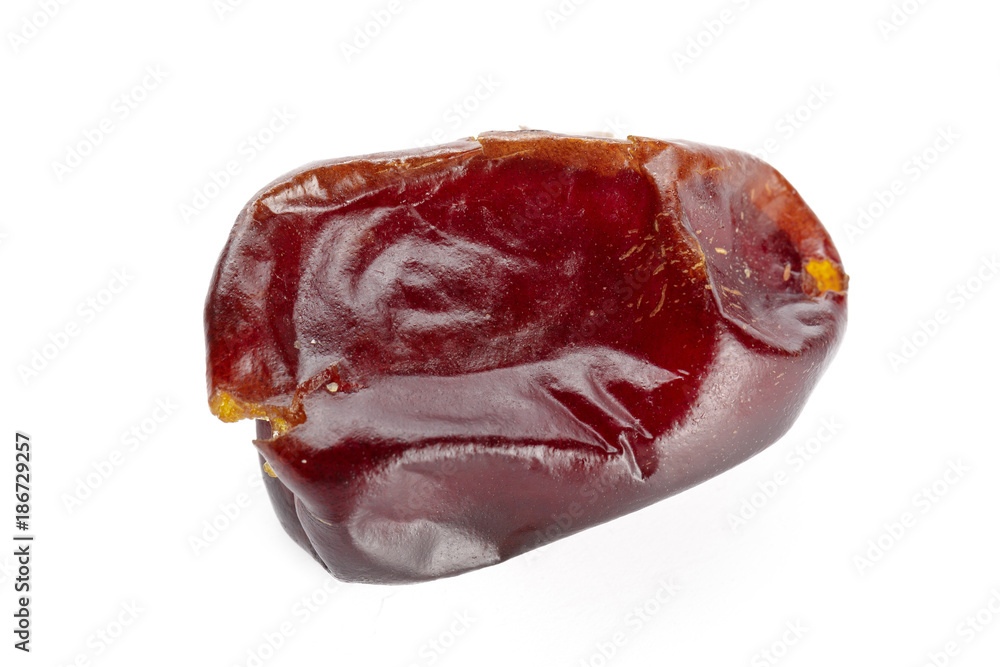 date fruit isolated on white