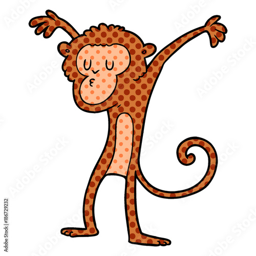 cartoon monkey
