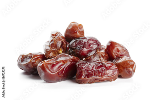 date fruit isolated on white