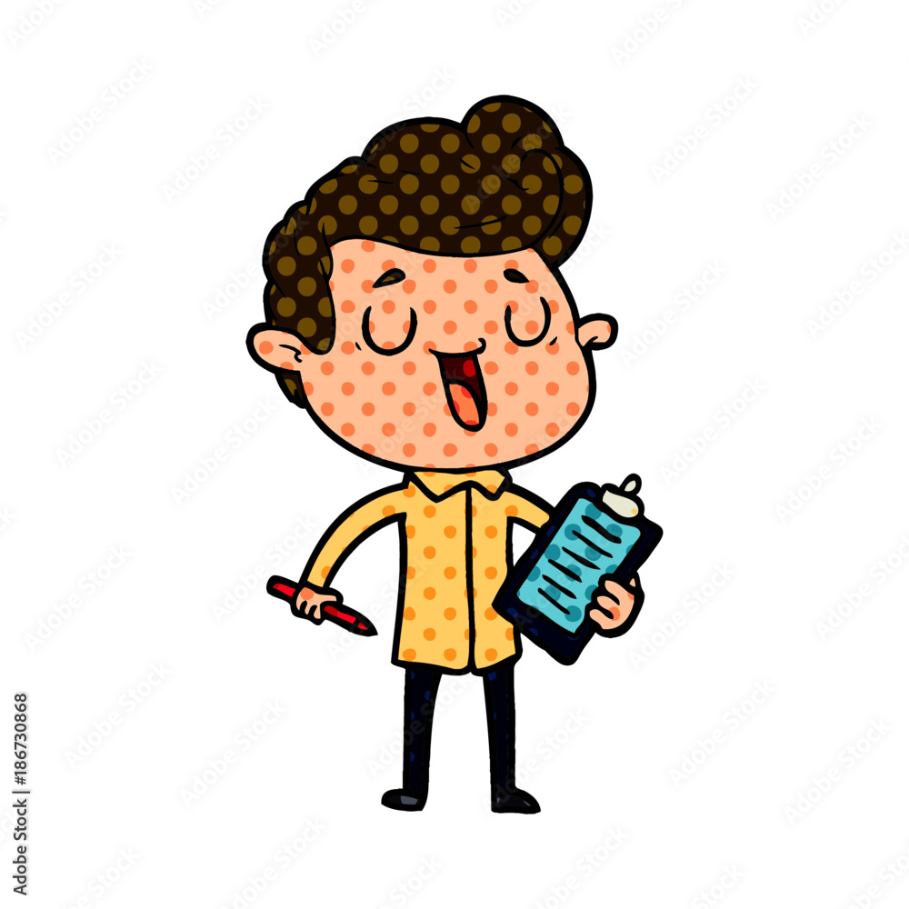 happy cartoon man happy cartoon man