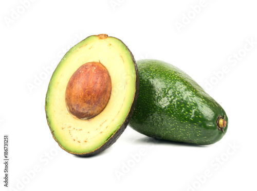 Avocado Hass with half