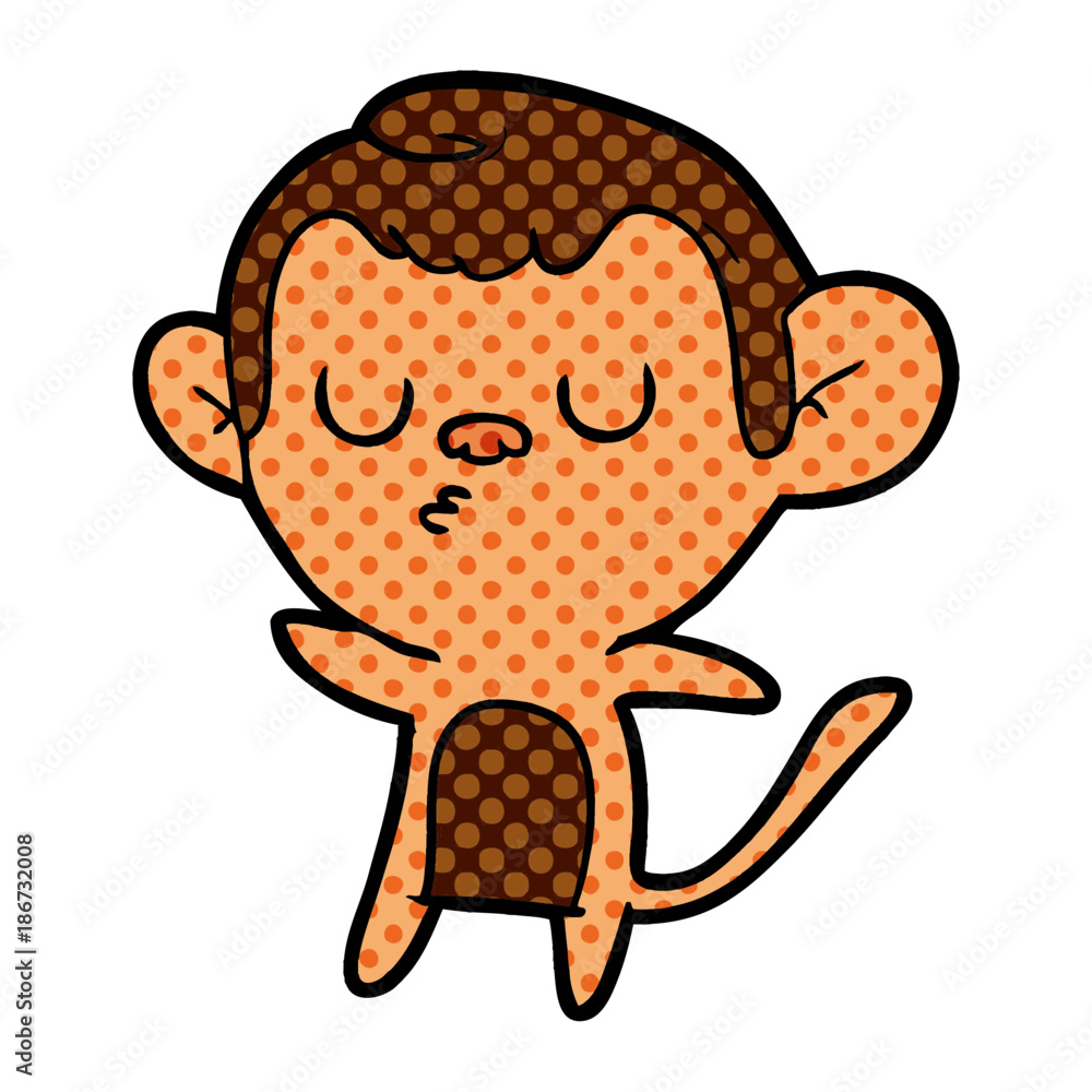 cartoon monkey cartoon monkey