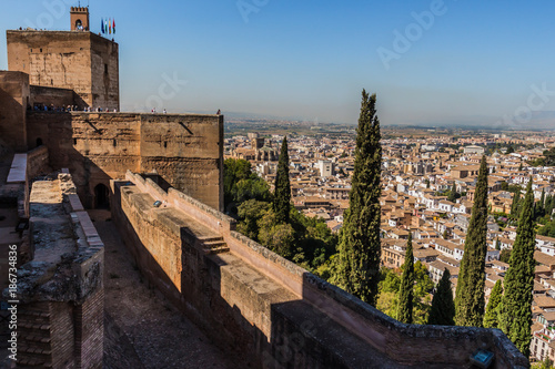 Alhambra, Alcazaba, Granada