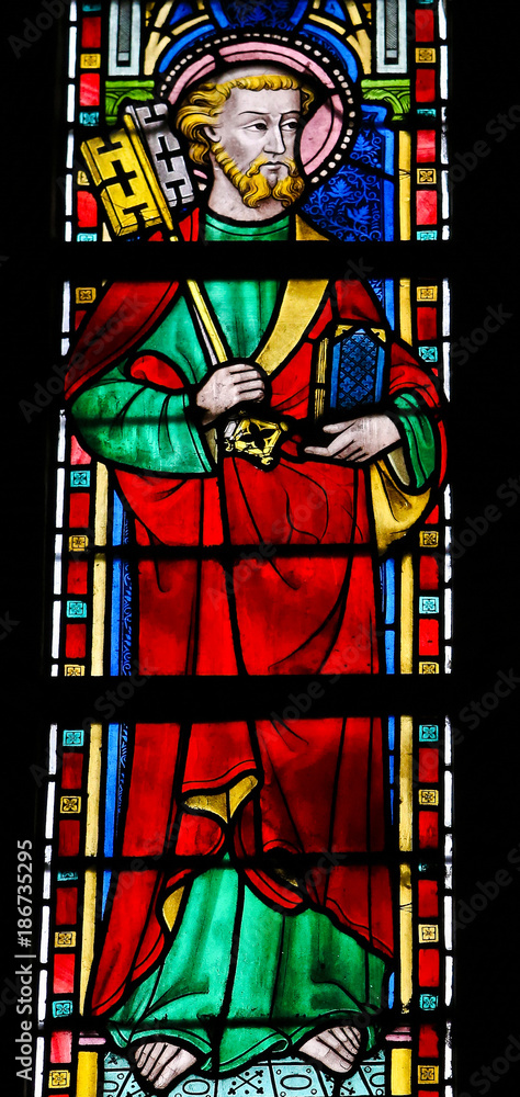 Saint Peter - Stained Glass