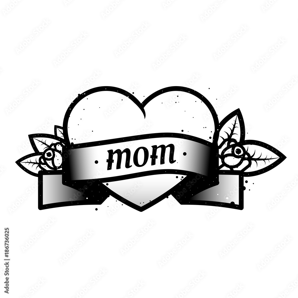 Mom Tattoo PNG, Vector, PSD, and Clipart With Transparent Background for  Free Download | Pngtree
