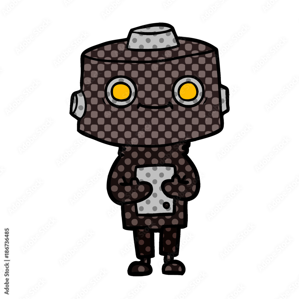cartoon robot cartoon robot