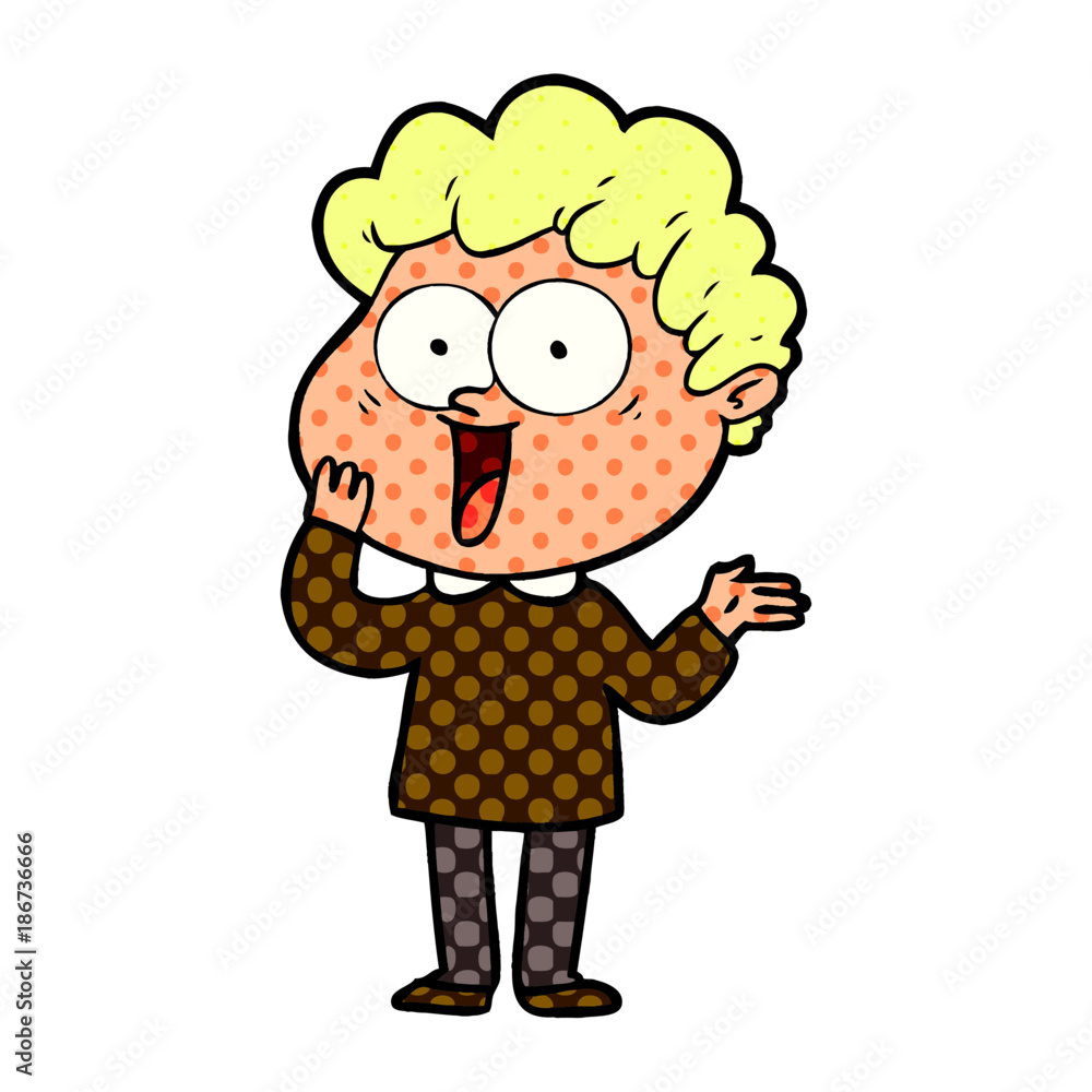 cartoon happy man cartoon happy man