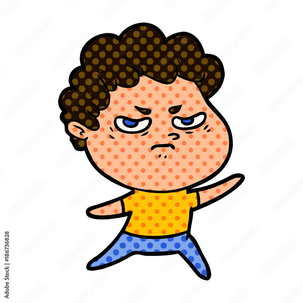 cartoon angry man cartoon angry man