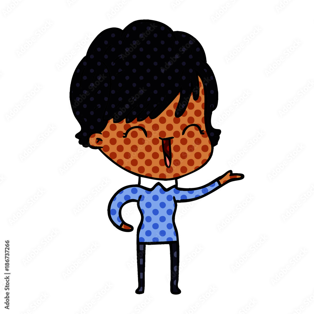 cartoon laughing woman cartoon laughing woman