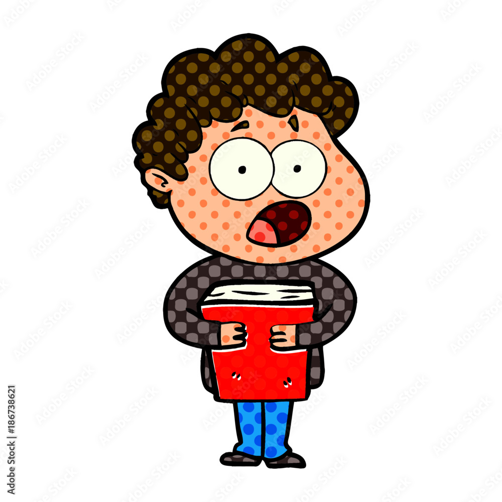 cartoon man gasping in surprise cartoon man gasping in surprise