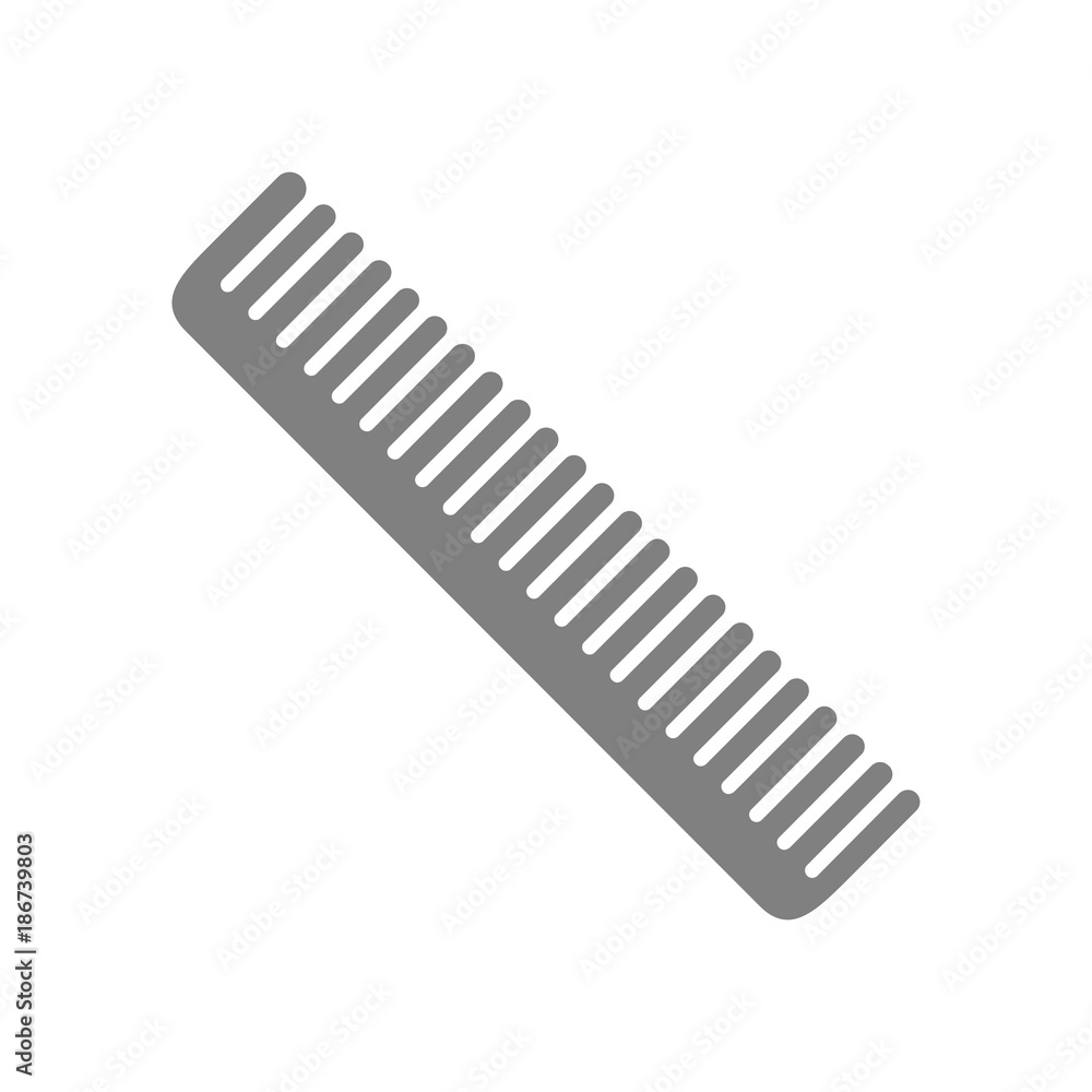 Hairbrush icon. Vector Illustration Hairbrush icon. Vector Illustration
