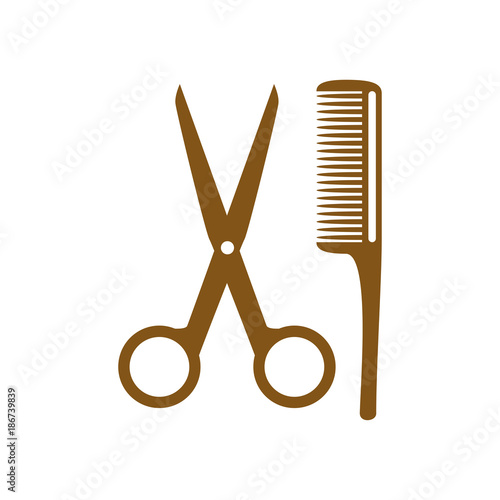 Scissors icon. Vector Illustration
