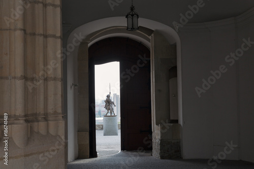 Entrance to Bratislava Castle, Slovakia. © Panama