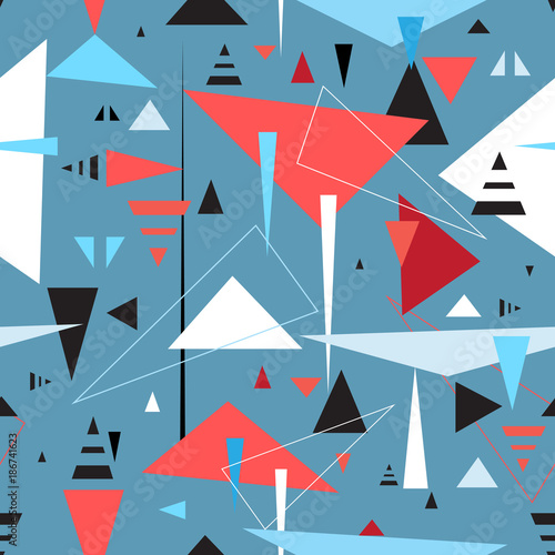 Free Download Abstract geometric seamless pattern - GFXLoad