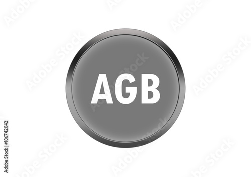Button Silber Symbol Knopf Rund