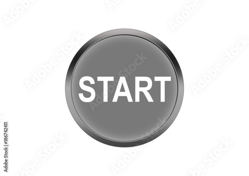 Button Silber Symbol Knopf Rund