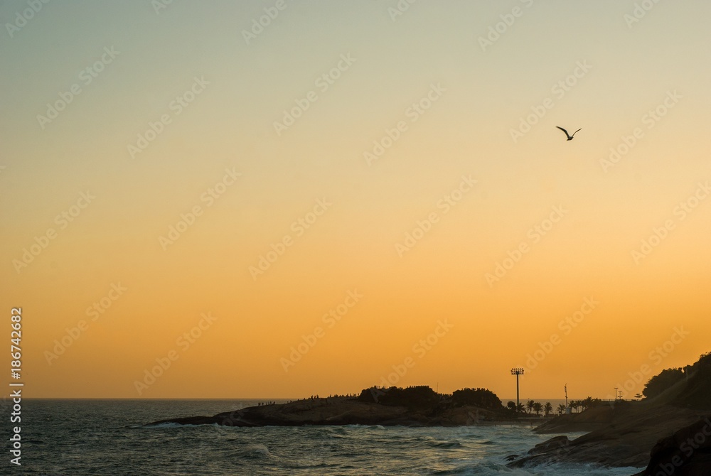Orange Sunset Arpoador 2 Orange Sunset Arpoador 2