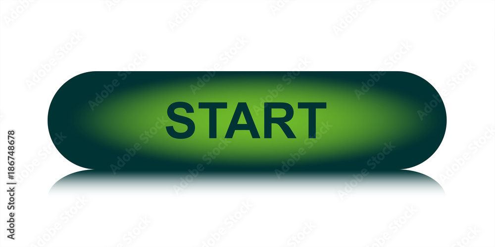 START colorful long round web button. Web elements. Vector Button. START colorful long round web button. Web elements. Vector Button.