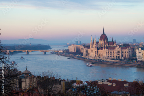 View at Budapest, parliament, Hungary © Stanislav