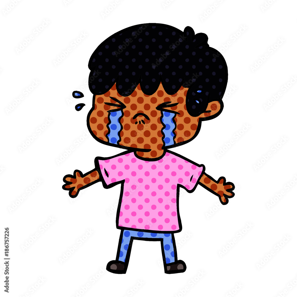 cartoon boy crying cartoon boy crying