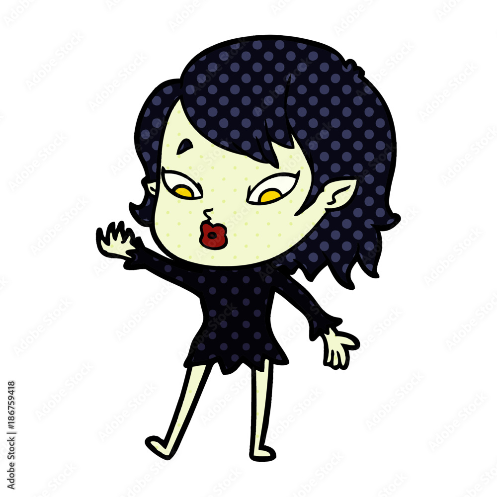 cute cartoon vampire girl cute cartoon vampire girl