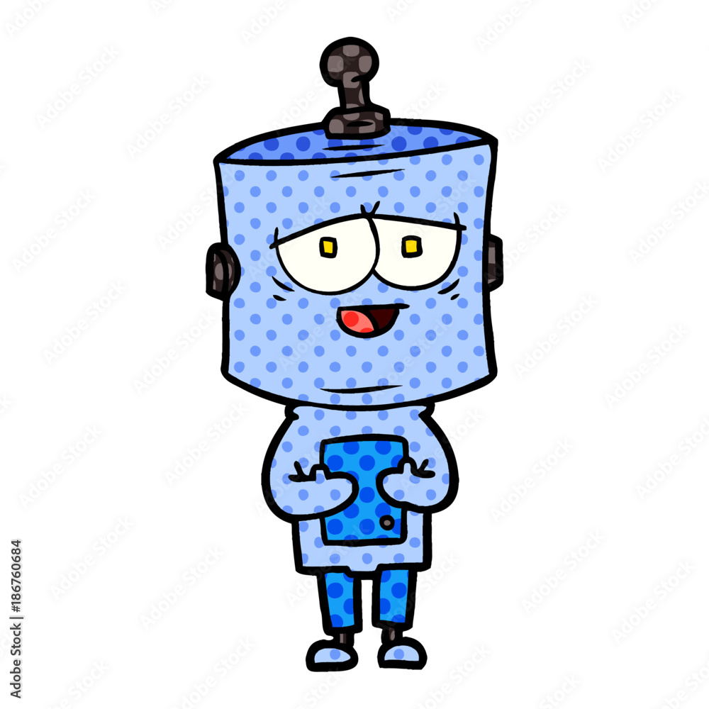 cartoon robot cartoon robot