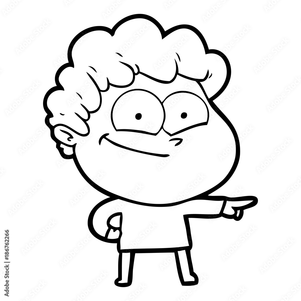 cartoon happy man cartoon happy man