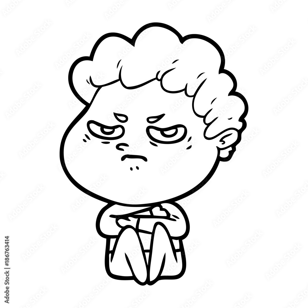 cartoon angry man cartoon angry man