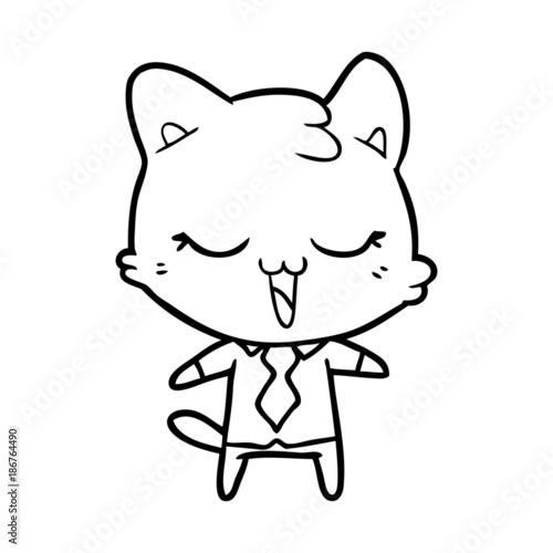 cartoon cat