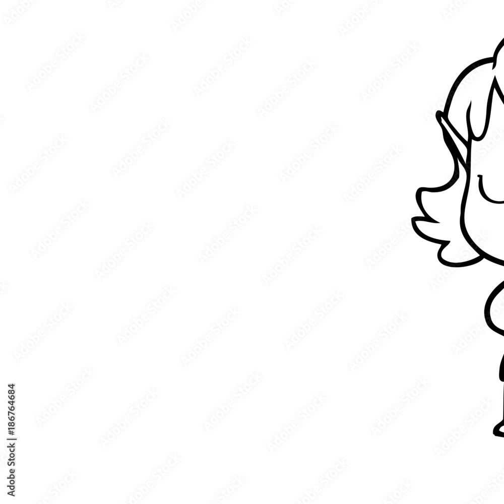cartoon elf girl cartoon elf girl