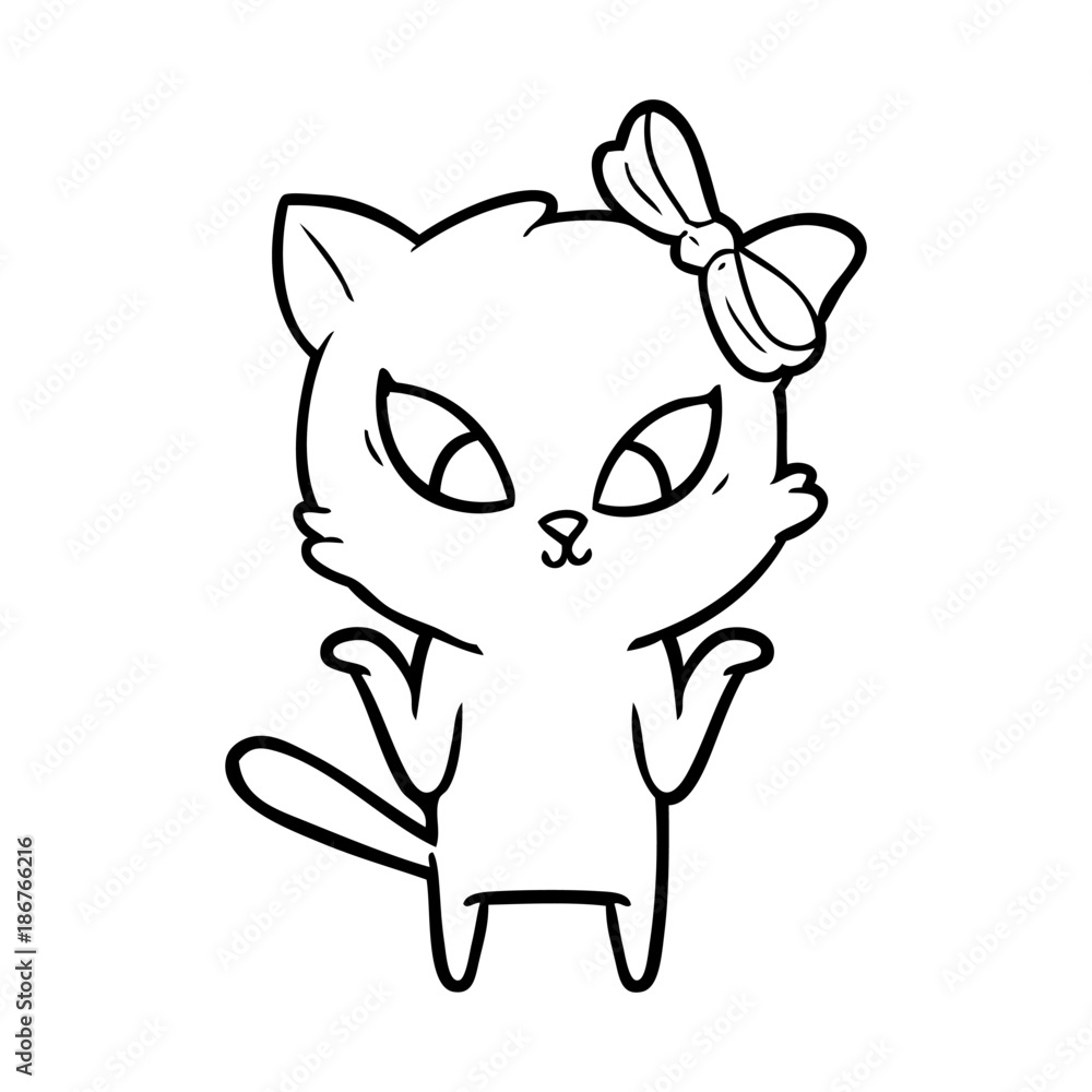 cartoon cat