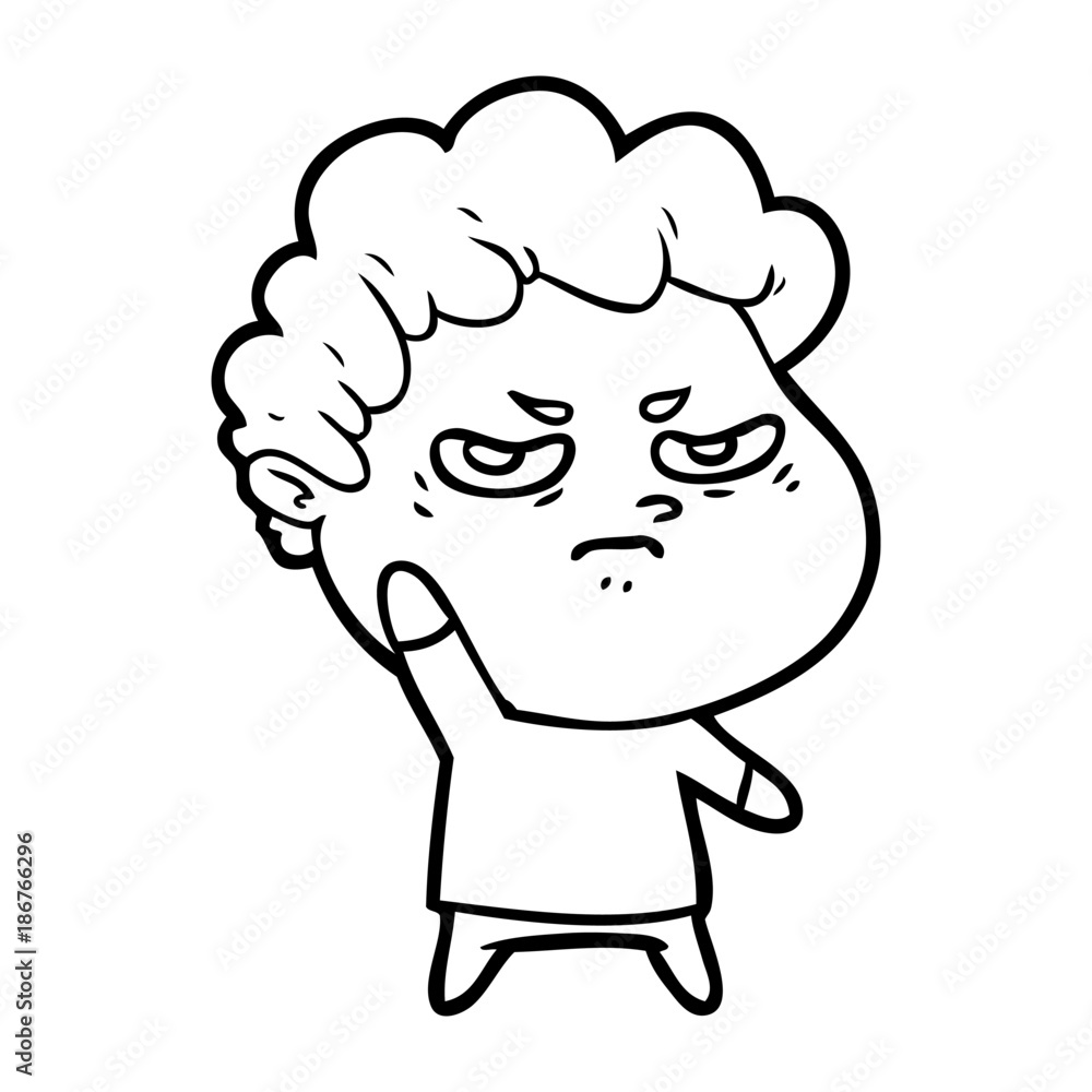 cartoon angry man cartoon angry man