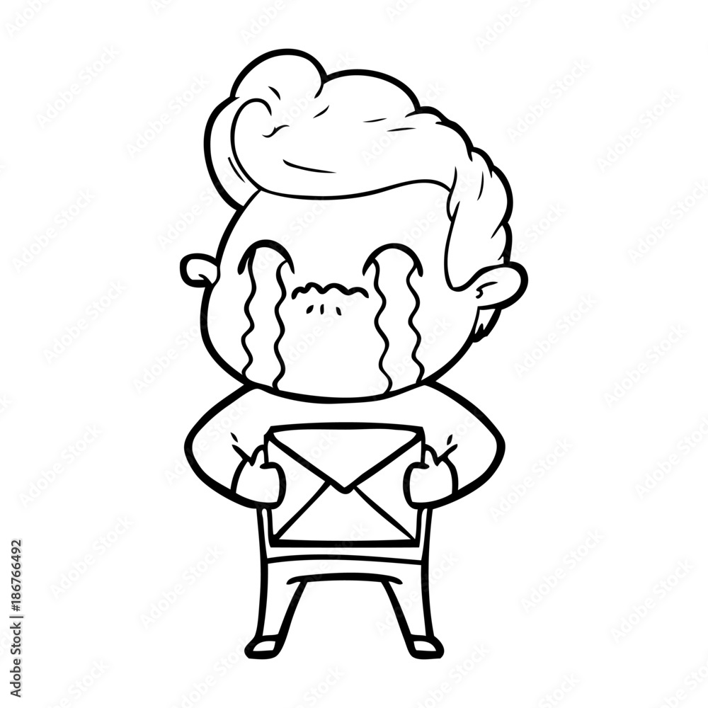 cartoon man crying cartoon man crying