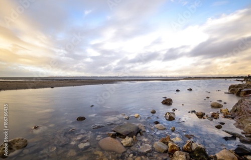 Wallpaper Mural Sunset on the beach  Torontodigital.ca
