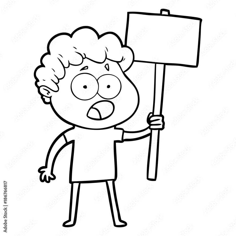 cartoon man gasping in surprise cartoon man gasping in surprise