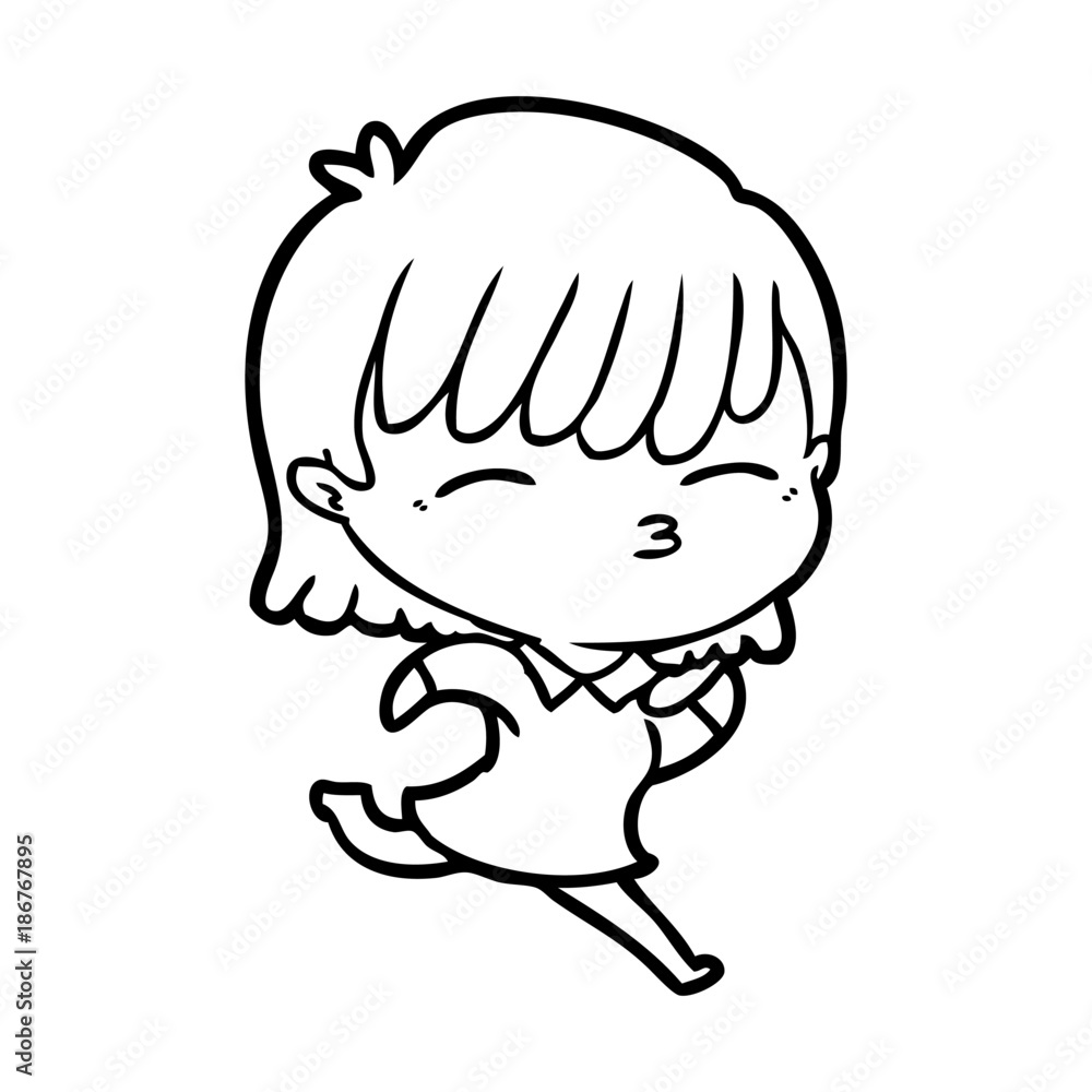 cartoon woman cartoon woman