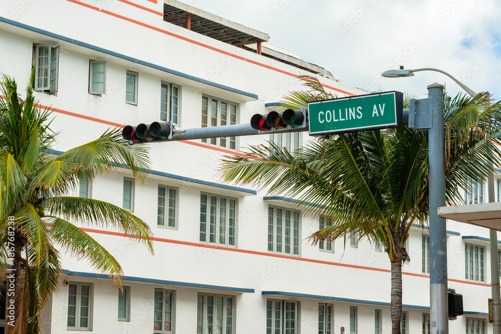 Obraz premium Beautiful Miami Beach