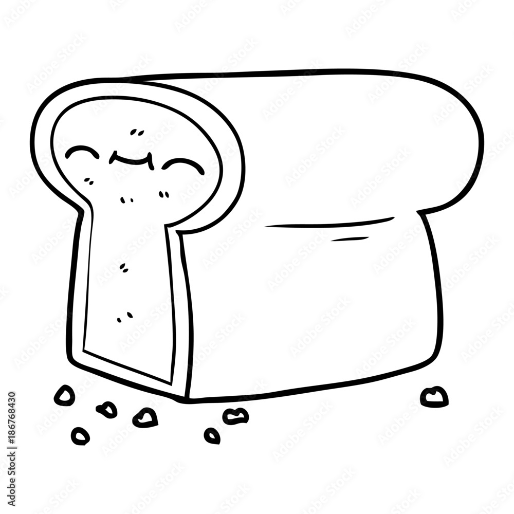 cartoon loaf of bread cartoon loaf of bread