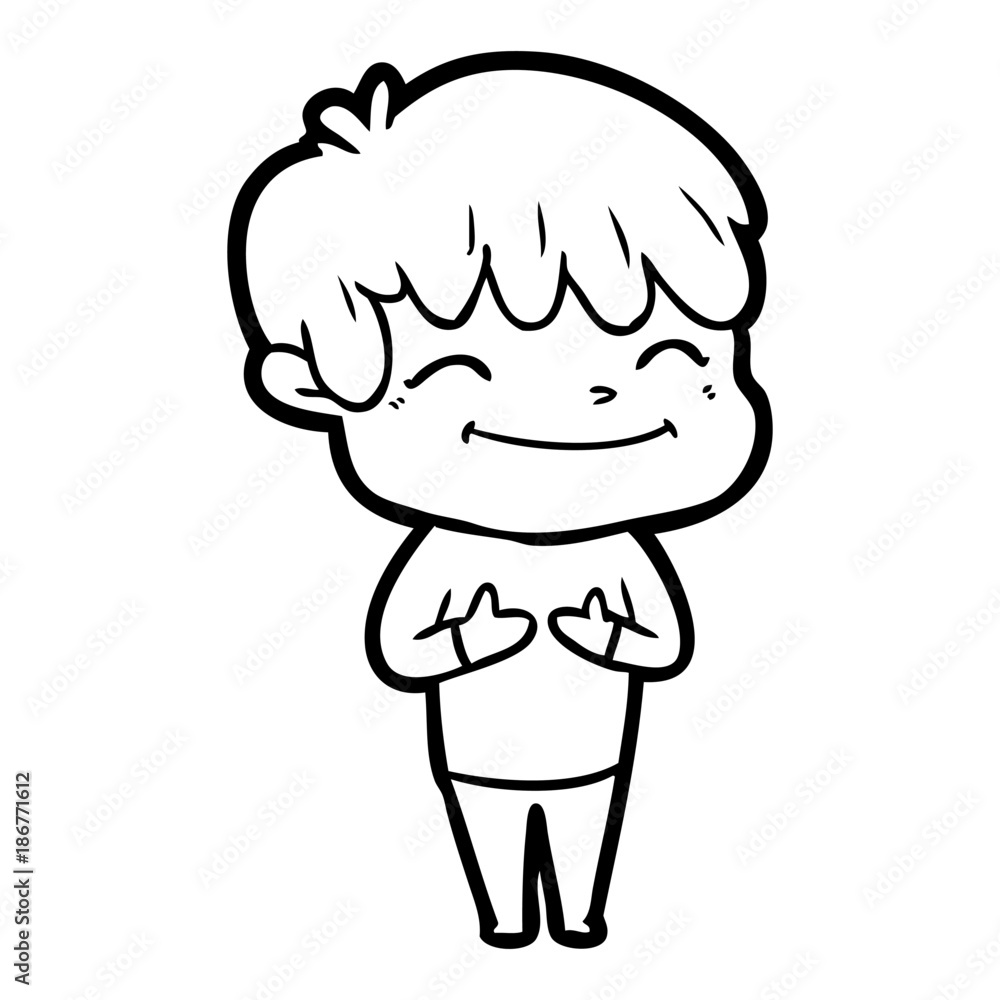 cartoon happy boy cartoon happy boy