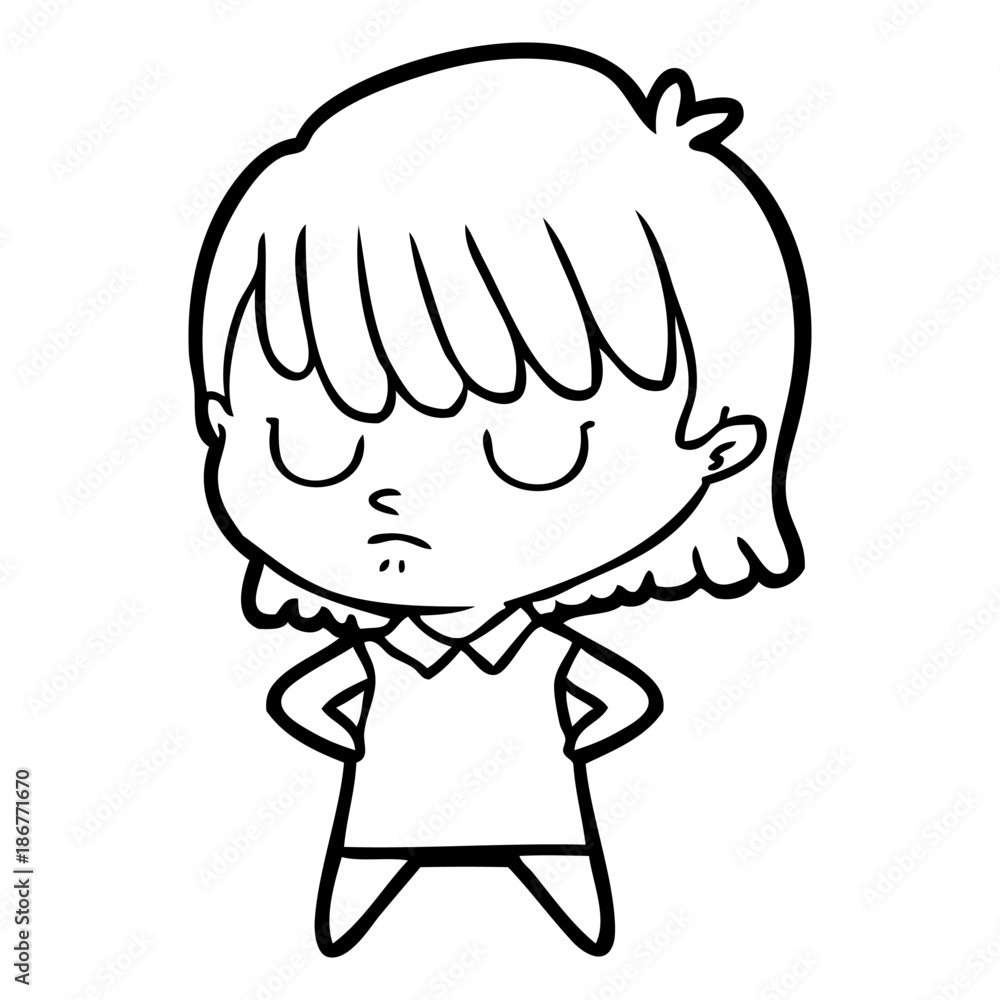 cartoon woman cartoon woman