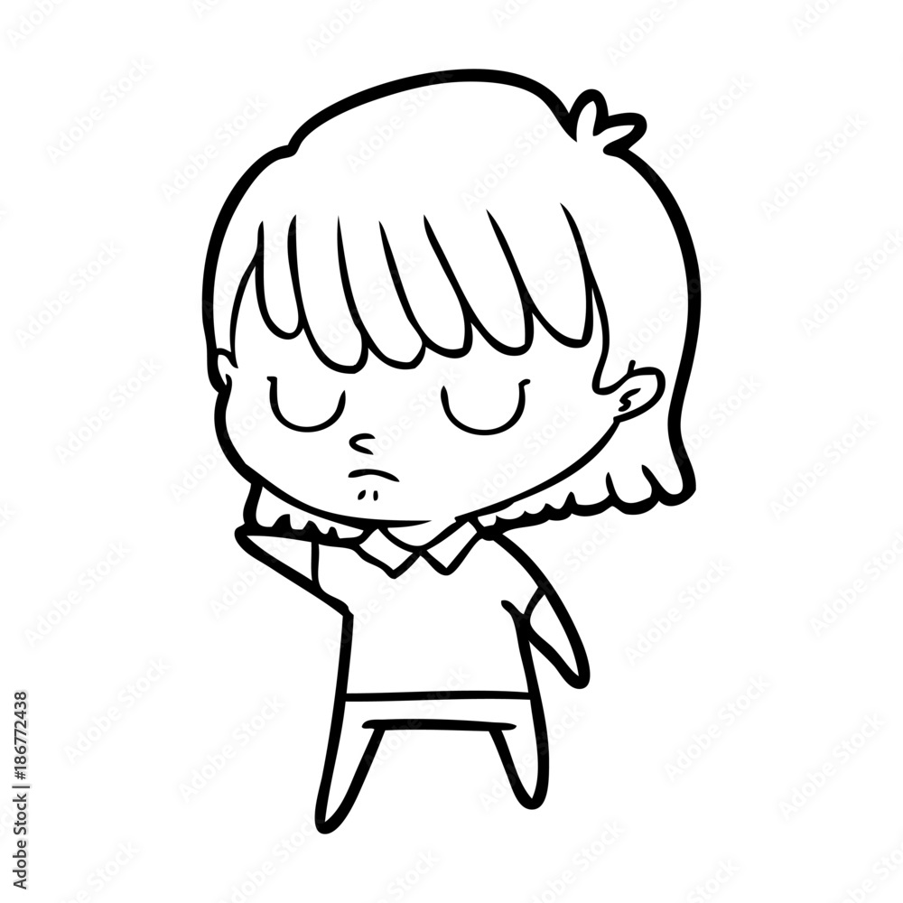 cartoon woman cartoon woman