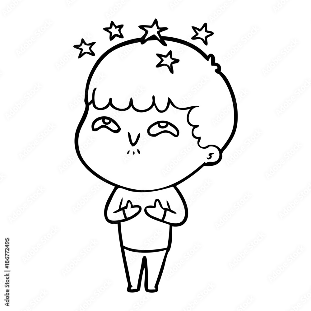 cartoon amazed boy cartoon amazed boy