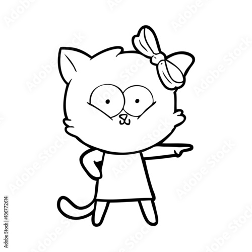 cartoon cat