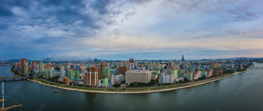 Naklejka premium North Korea